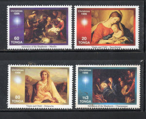 Tonga 1996 Christmas Festival Sc 933-36 MNH # 1829