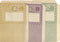 India 1969 Mahatma Gandhi Birth Cent. SEWAGRAM Cancelled Set of 3 ILCs #19007