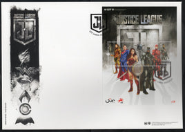 Portugal 2020 Justice League Superman Batman Cartoon Animation Film M/s on FDC # 19019