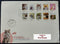 Taiwan Rep. of China 2025 Cute Pets Dogs & Cats 10v Travelled FDC to India # 19092