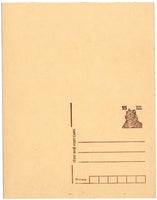 India 1994 15p+15p Tiger REPLY Post Card Mint # 19133
