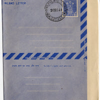 India 1964 10p Ashokan Blue Postal Stationery Inland Letter MINT # 19216