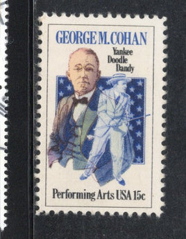 USA 1978 George M Cohan Actor & Playwright Sc 1756 MNH # 1922