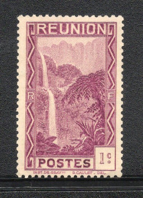 French Reunion 1933 Waterfall No Gum # 1939
