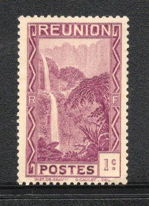French Reunion 1933 Waterfall No Gum # 1939