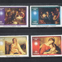 Tonga 1996 Christmas Festival Sc 933-36 MNH # 1950 See Scan