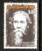 Sri Lanka 2011 Rabindranarth Tagore of India Nobel Prize Winner MNH # 2095