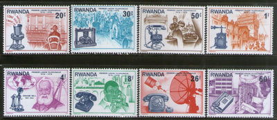 Rwanda 1981 Telephone Centenary Sc 746-53 MNH # 2289