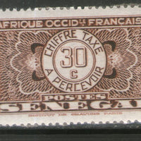 Senegal 1935 30c Postage Due Sc J26 Stamp MNH # 229