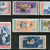 Dominican 1958 India Flag Hockey Team Sikhism Olympic Games Sc 501 8v MNH # 2613