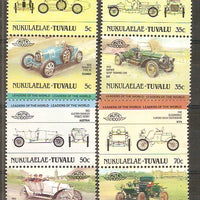 Tuvalu - Nukulealea 1985 Cars Automobile Transport 8v MNH # 2748