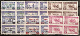Spain Fiscal 6 different Postal Welfare Association BLK/4 MNH # 3064