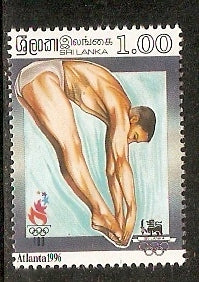 Sri Lanka 1996 Diving Atlanta Olympic Games Sc 1161 1v MNH # 3296a