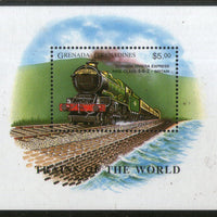 Grenada Gr. 1996 Steam Locomotive Railway Train Transport Sc 1871 M/s MNH # 346