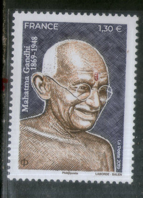 France 2019 Mahatma Gandhi of India 150th Birth Anniversary 1v MNH # 370