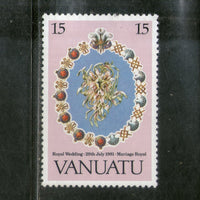 Vanuatu 1981 Diana Royal Wedding Prince Charles 3v MNH # 2707