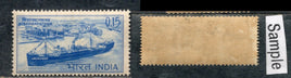 India 1965 National Maritime Day Ship Transport Phila-414 MH # 447