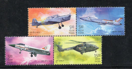 India 2003 Aero India Aviation Show Aeroplane Transport Setenant 4v Phila-1953a MNH # 464