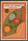 India 1940's Vintage Trade Chika Limited, Bombay Textile Lable Multi coloured Flowers