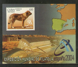 Cuba 2004 Dog Pet Animal MNH M/S # 5011