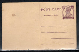 India 1946 KGVI ½An Postal Stationary Post Card Jain-P63 Mint # 5076