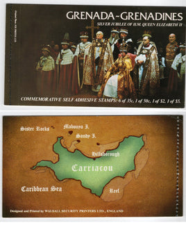 GR. OF GRENADA 1977 SILVERJUBLEE $9.60 BOOKLET # 5131
