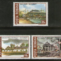 Romania 1993 Historic Cities Bucharest Sc 3800-2 MNH # 518