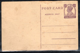 India 1946 KGVI ½An Postal Stationary Post Card Jain-P63 Mint # 5379