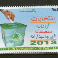 Pakistan 2013 Elections Sc 1192 MNH # 5603