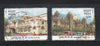 India 2013 Heritage Buildings Mumbai GPO Agra HPO Architecture 2v Used Set # 561