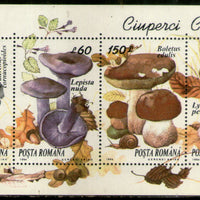 Romania 1994 Mushroom Fungi Flora M/s MNH # 5661