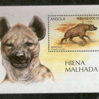Angola 1996 Spotted Hyena Wildlife Animals Sc 956 M/s MNH # 5742