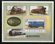 Lesotho 1993 South African Railway Locomotive Trains Sc 978 M/s MNH # 5813