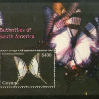 Guyana 2007 South American Butterflies Moth Insect Sc 3966 M/s MNH # 5867