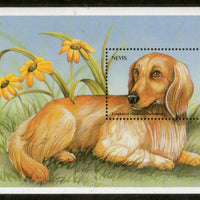 Nevis 2000 Dachshund Dogs Pet Animals Sc 1204 M/s MNH # 5868