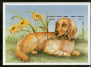 Nevis 2000 Dachshund Dogs Pet Animals Sc 1204 M/s MNH # 5868