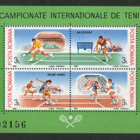 Romania 1988 Grand Slam Tennis Championship Sc 3547 M/s MNH # 5926