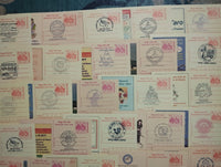 India 45 diff Special Cancellations on Megdhoot Post Cards MINT # 5928