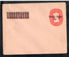 India 20p+20p Express Delivery Envelope O/p 30p Postal Stationery Mint # 6080
