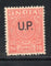 India Fiscal 1958 10np Ashokan Revenue Stamp O/p UP 1v MINT # 614