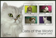 Nevis 2011 Domestic Cats Sc 1658 Sheetlet MNH # 6221