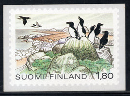 Suomi Finland 1983 Birds National Park Picture Post Card # 6286