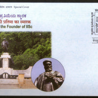 India 2024 Jamsetji Tata Founder of IISC Institute of Science KARNAPEX Special Cover # 6562