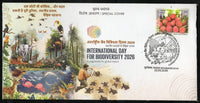 India 2026 Int’al Day for Biodiversity Environment Special Cover # 6589
