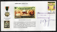 Thailand 2025 Thai-Bharat Cultural Lodge Azad Hind Bank INA Subhas Chandra Bose Promissory Note K S Jhunjhunwalla Autographed Cover # 6858