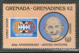 Grenada Grenadines 1985 Mahatma Gandhi India Stamp on Stamps Sc 709 MNH # 704