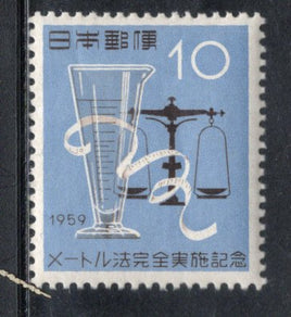 Japan 1959 Adoption of Metric System Sc 673 MNH # 705