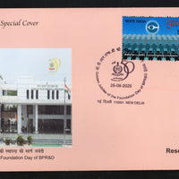 India 2020 Bureau of Police Research & Development Foundation day Special Cover # 7120