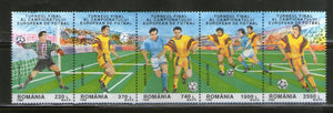 Romania 1996 World Cup Football Sport Sc 4108 MNH # 7131