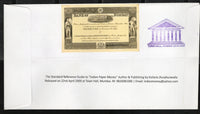 India 2025 Indian Paper Money Book of Year K S Jhunjhunwalla Autographed Private  Cover # 7187